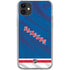 NHL New York Rangers Home Jersey iPhone 11 Clear Case