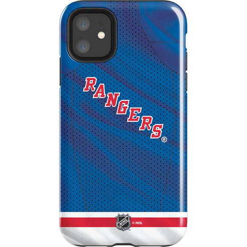 NHL New York Rangers Home Jersey iPhone 11 Impact Case