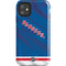 NHL New York Rangers Home Jersey iPhone 11 Impact Case