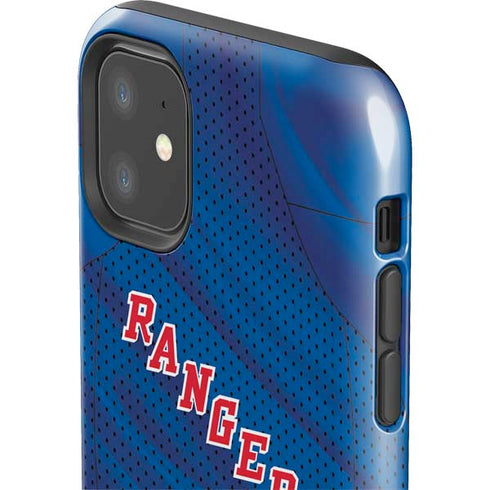 NHL New York Rangers Home Jersey iPhone 11 Impact Case