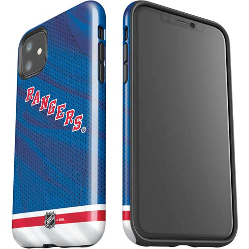 NHL New York Rangers Home Jersey iPhone 11 Impact Case
