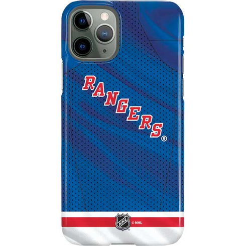 NHL New York Rangers Home Jersey iPhone 11 Pro Lite Case