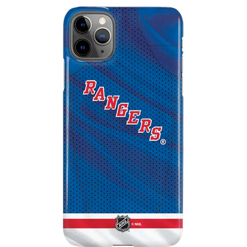 NHL New York Rangers Home Jersey iPhone 11 Pro Max Lite Case