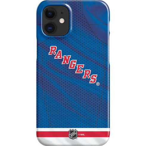 NHL New York Rangers Home Jersey iPhone 12 Mini Lite Case