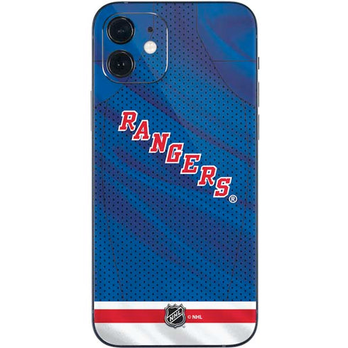 NHL New York Rangers Home Jersey iPhone 12 Mini Skin