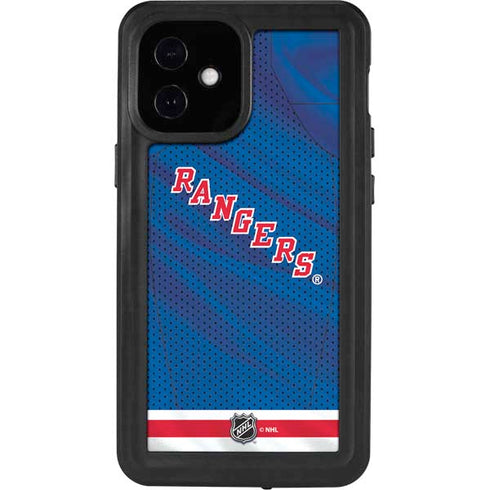 NHL New York Rangers Home Jersey iPhone 12 Mini Waterproof Case