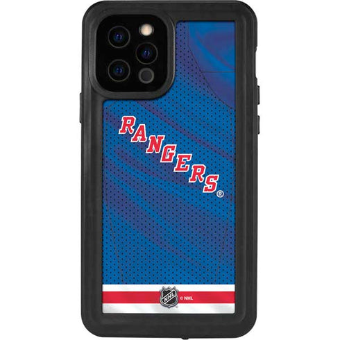 NHL New York Rangers Home Jersey iPhone 12 Pro Waterproof Case