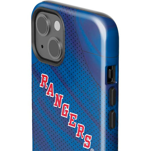 NHL New York Rangers Home Jersey iPhone 15 Plus Impact Case