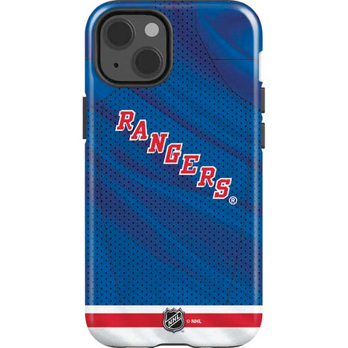 NHL New York Rangers Home Jersey iPhone 15 Impact Case