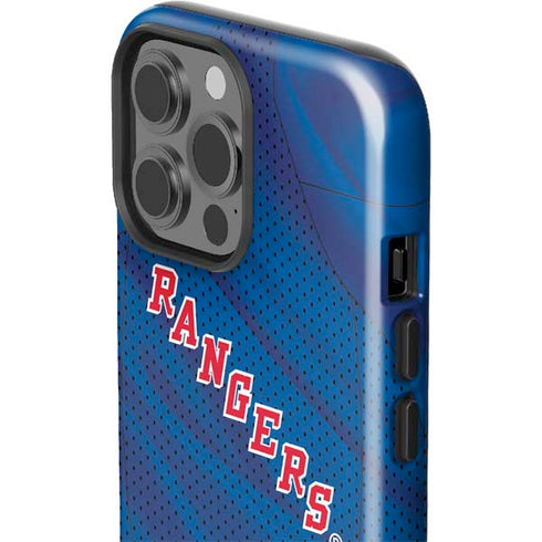 NHL New York Rangers Home Jersey iPhone 15 Pro Max Impact Case