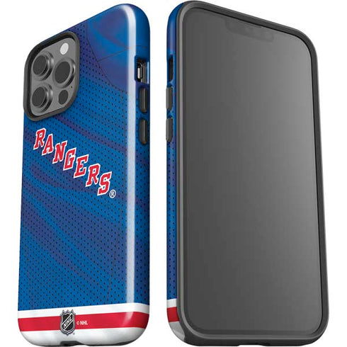 NHL New York Rangers Home Jersey iPhone 15 Pro Max Impact Case