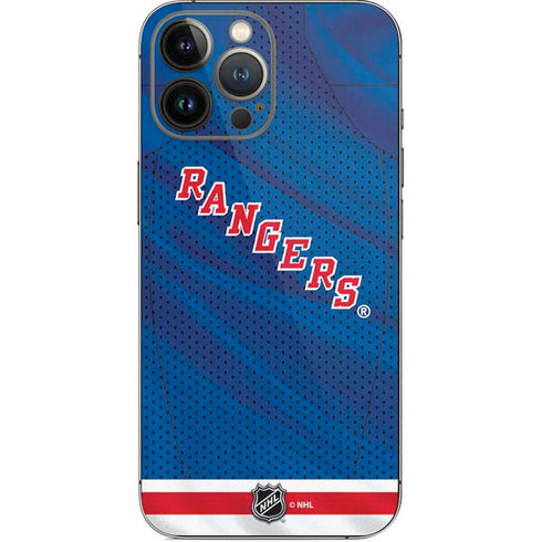 NHL New York Rangers Home Jersey iPhone 14 Pro Max Skin