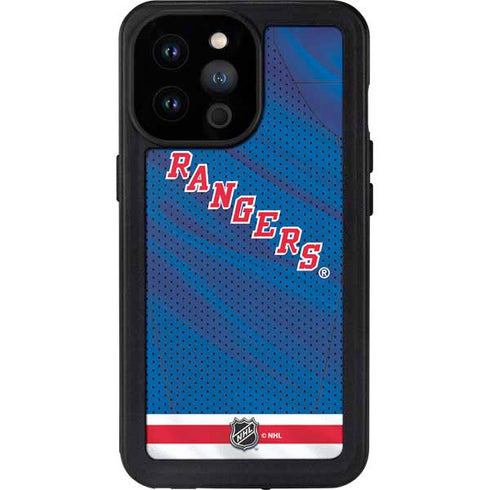NHL New York Rangers Home Jersey iPhone 14 Pro Max Waterproof Case