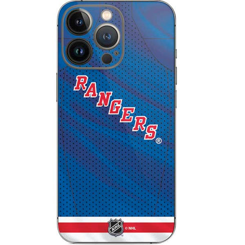 NHL New York Rangers Home Jersey iPhone 15 Pro Skin