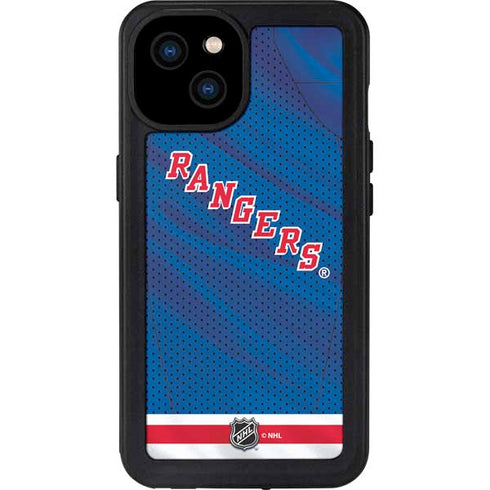 NHL New York Rangers Home Jersey iPhone 15 Plus Waterproof Case