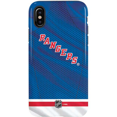 NHL New York Rangers Home Jersey iPhone X Pro Case