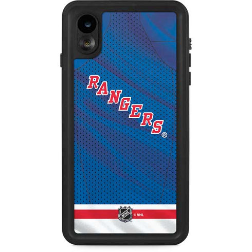 NHL New York Rangers Home Jersey iPhone XR Waterproof Case