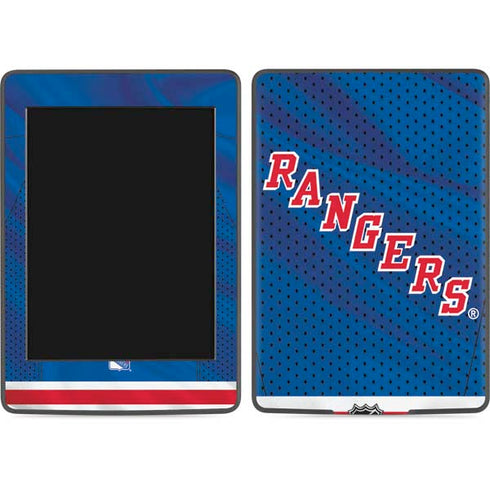 NHL New York Rangers Home Jersey Amazon Kindle Skin