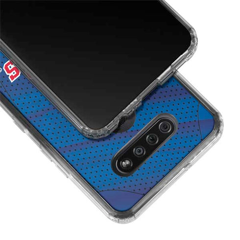 NHL New York Rangers Home Jersey LG K51/Q51 Clear Case