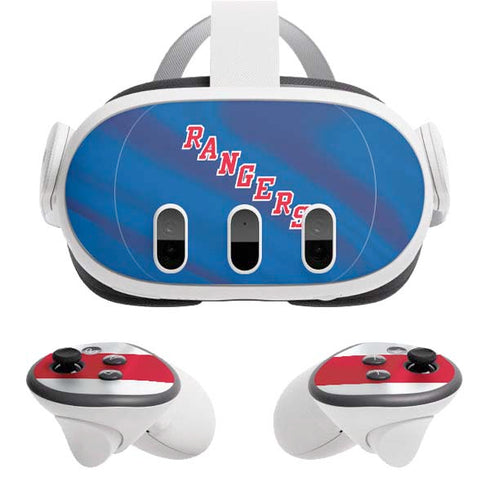 NHL New York Rangers Home Jersey Meta Quest 3 Skin