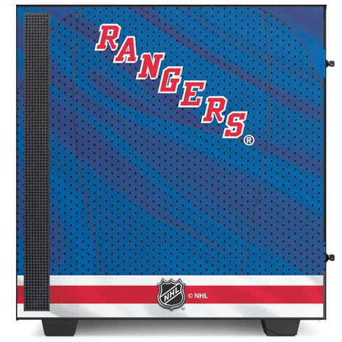 NHL New York Rangers Home Jersey NZXT H510 Compact ATX Mid-Tower Case Skin