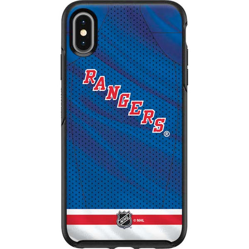 NHL New York Rangers Home Jersey Otterbox Symmetry iPhone Skin