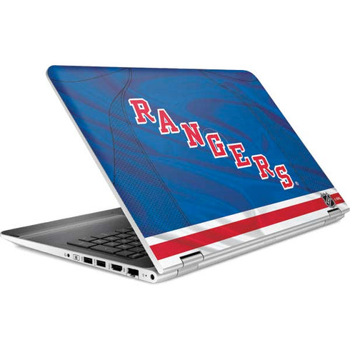NHL New York Rangers Home Jersey HP Pavilion Skin