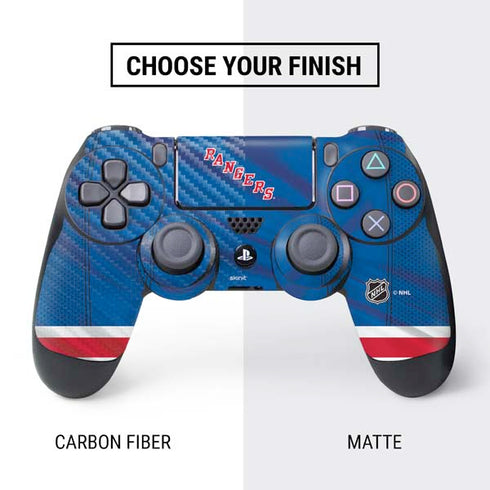 NHL New York Rangers Home Jersey PS4 Pro/Slim Controller Skin