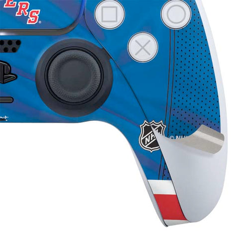 NHL New York Rangers Home Jersey PS5 Controller Skin