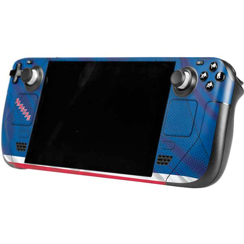 NHL New York Rangers Home Jersey Steam Deck Handheld Gaming Computer Skin