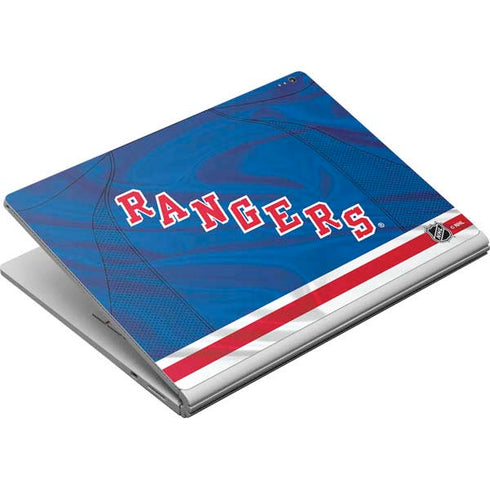 NHL New York Rangers Home Jersey Surface Book Skin