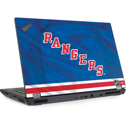NHL New York Rangers Home Jersey Lenovo ThinkPad Skin