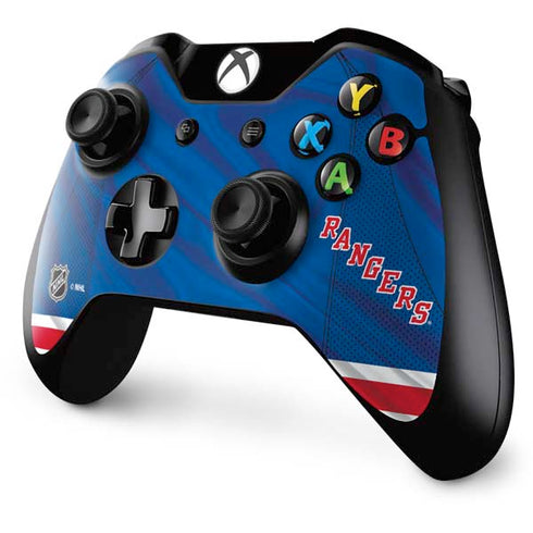 NHL New York Rangers Home Jersey Xbox One Controller Skin