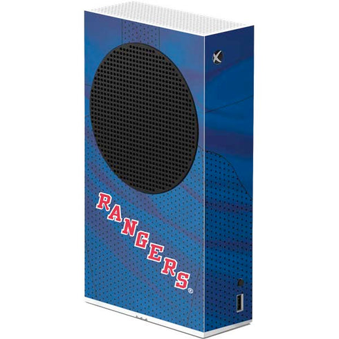 NHL New York Rangers Home Jersey Xbox Series S Console Skin
