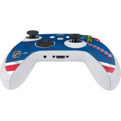 NHL New York Rangers Home Jersey Xbox Series S Controller Skin