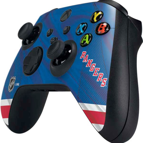 NHL New York Rangers Home Jersey Xbox Series X Controller Skin