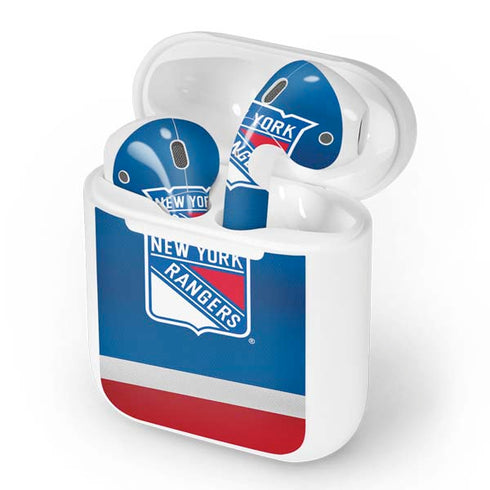 NHL New York Rangers Jersey Apple AirPods Skin