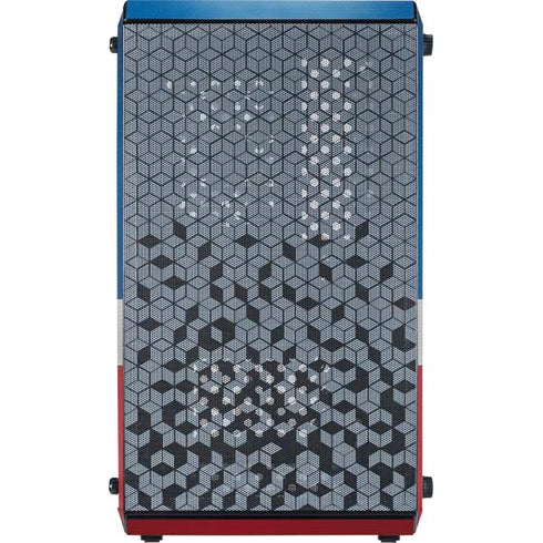 NHL New York Rangers Jersey Cooler Master MasterBox Q300L Mini Tower Skin