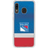 NHL New York Rangers Jersey Galaxy A20 Clear Case