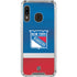 NHL New York Rangers Jersey Galaxy A30 Clear Case