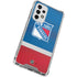 NHL New York Rangers Jersey Galaxy A33 5G Clear Case