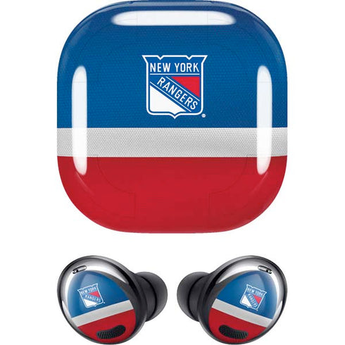 NHL New York Rangers Jersey Galaxy Buds Pro Skin