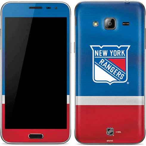 NHL New York Rangers Jersey Galaxy J3 Skin