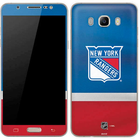 NHL New York Rangers Jersey Galaxy J7 Skin