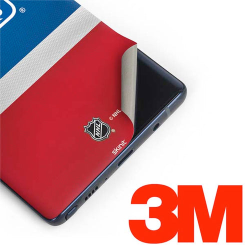 NHL New York Rangers Jersey Galaxy Note 9 Skin