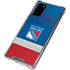 NHL New York Rangers Jersey Galaxy Note20 5G Clear Case