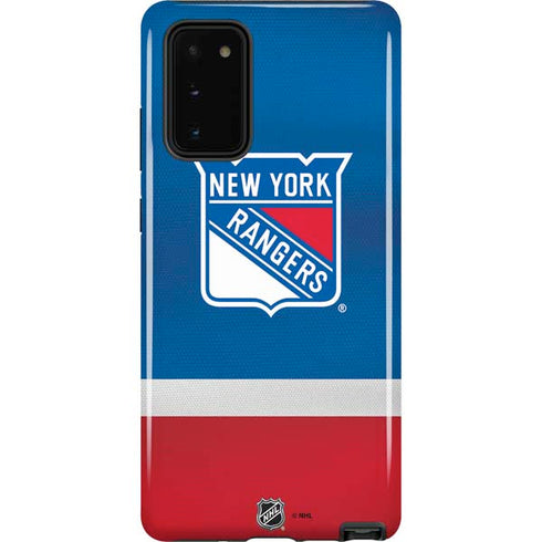 NHL New York Rangers Jersey Galaxy Note20 5G Pro Case
