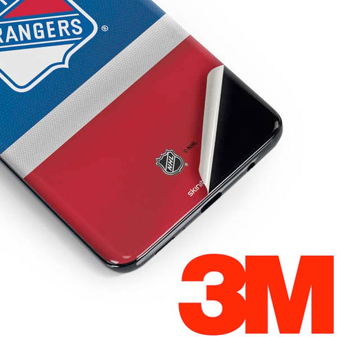 NHL New York Rangers Jersey Galaxy S10 Skin