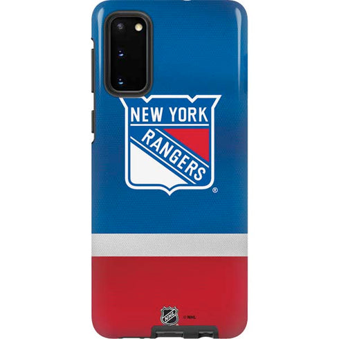 NHL New York Rangers Jersey Galaxy S20 Pro Case