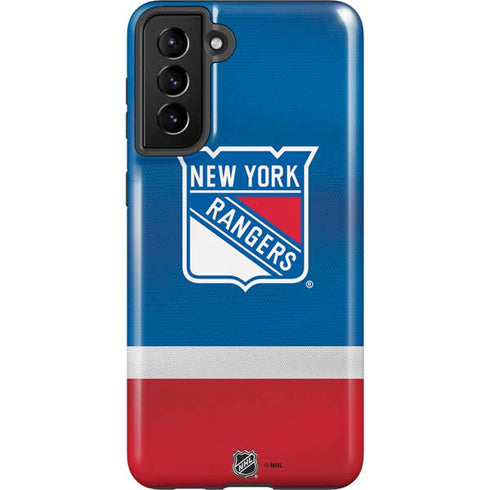 NHL New York Rangers Jersey Galaxy S21 Plus 5G Pro Case
